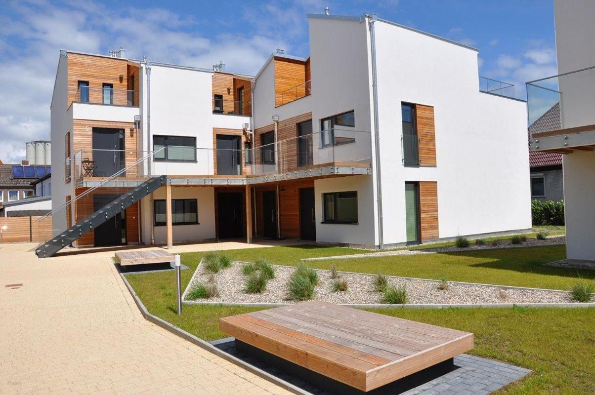 Haus-Wilhelmsplatz-Wohnung-Heimathafen Хайлигенхафен Экстерьер фото